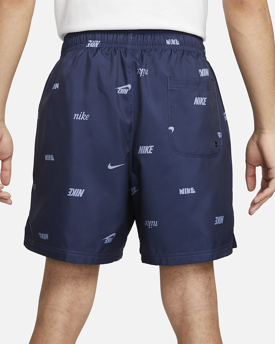 Nike Club Men s Woven Allover Print Flow Shorts